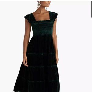 Hillhouse Ellie Nap Dress/ Velvet / Size L